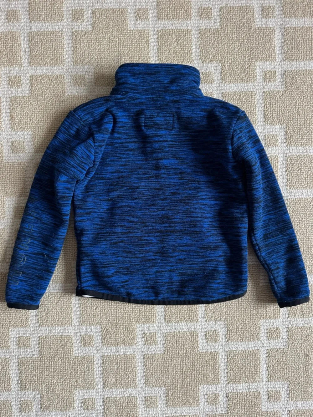 Hurley Dri Fit Quarter Zip Fleece Cozy Pullover Blue Youth Boys 3T
